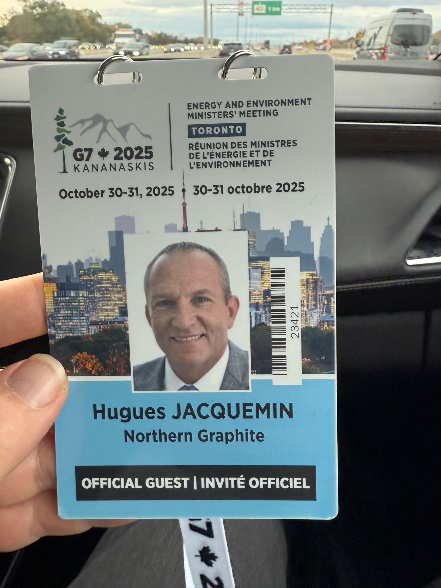 Hugues G7 Badge
